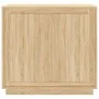 Sideboard aus Sonoma-Eichensperrholz, 80 x 34 x 75 cm von vidaXL, Sideboards - Ref: Foro24-819887, Preis: 88,50 €, Rabatt: %