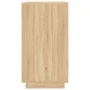 Sonoma oak plywood sideboard 80x34x75 cm by vidaXL, Sideboards - Ref: Foro24-819887, Price: 88,35 €, Discount: %