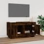 TV-Schrank aus geräuchertem Eichensperrholz, 80 x 35 x 45 cm von vidaXL, TV-Möbel - Ref: Foro24-819857, Preis: 51,13 €, Rabat...