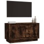 TV-Schrank aus geräuchertem Eichensperrholz, 80 x 35 x 45 cm von vidaXL, TV-Möbel - Ref: Foro24-819857, Preis: 51,13 €, Rabat...