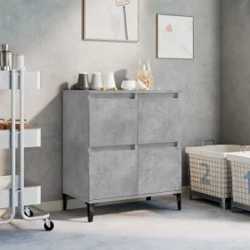 Gray concrete plywood sideboard 60x35x70 cm by vidaXL, Sideboards - Ref: Foro24-821168, Price: 71,16 €, Discount: %