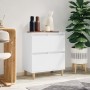 Aparador de madera contrachapada blanco 60x35x70 cm de vidaXL, Aparadores - Ref: Foro24-821156, Precio: 72,81 €, Descuento: %
