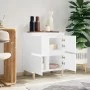 Sideboard aus weißem Sperrholz 60x35x70 cm von vidaXL, Sideboards - Ref: Foro24-821156, Preis: 69,73 €, Rabatt: %