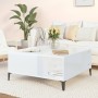 Couchtisch aus Sperrholz glänzend weiß 80x80x36,5 cm von vidaXL, Couchtisch - Ref: Foro24-821102, Preis: 77,94 €, Rabatt: %
