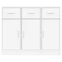 Weißes Sideboard aus Holzwerkstoff, 91 x 28 x 75 cm von vidaXL, Sideboards - Ref: Foro24-823008, Preis: 112,46 €, Rabatt: %