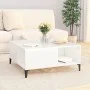 Couchtisch aus Sperrholz glänzend weiß 80x80x36,5 cm von vidaXL, Couchtisch - Ref: Foro24-821102, Preis: 74,16 €, Rabatt: %