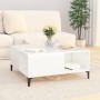 Couchtisch aus Sperrholz glänzend weiß 80x80x36,5 cm von vidaXL, Couchtisch - Ref: Foro24-821102, Preis: 77,94 €, Rabatt: %