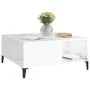 Couchtisch aus Sperrholz glänzend weiß 80x80x36,5 cm von vidaXL, Couchtisch - Ref: Foro24-821102, Preis: 74,16 €, Rabatt: %