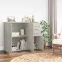 Aparador de madera contrachapada gris hormigón 91x29,5x75 cm de vidaXL, Aparadores - Ref: Foro24-823273, Precio: 88,49 €, Des...