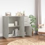 Betongraues Sperrholz-Sideboard 91 x 29,5 x 75 cm von vidaXL, Sideboards - Ref: Foro24-823273, Preis: 89,50 €, Rabatt: %