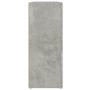 Betongraues Sperrholz-Sideboard 91 x 29,5 x 75 cm von vidaXL, Sideboards - Ref: Foro24-823273, Preis: 89,50 €, Rabatt: %