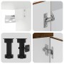Mueble cocina Porto roble ahumado 11 pzas madera contrachapada