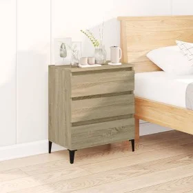Sideboard aus Sonoma-Eichensperrholz, 60 x 35 x 70 cm von vidaXL, Sideboards - Ref: Foro24-823051, Preis: 59,23 €, Rabatt: %