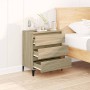 Aparador de madera contrachapada roble Sonoma 60x35x70 cm de vidaXL, Aparadores - Ref: Foro24-823051, Precio: 60,17 €, Descue...