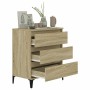 Sideboard aus Sonoma-Eichensperrholz, 60 x 35 x 70 cm von vidaXL, Sideboards - Ref: Foro24-823051, Preis: 60,17 €, Rabatt: %