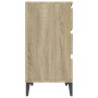 Sideboard aus Sonoma-Eichensperrholz, 60 x 35 x 70 cm von vidaXL, Sideboards - Ref: Foro24-823051, Preis: 60,17 €, Rabatt: %