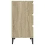 Sideboard aus Sonoma-Eichensperrholz, 60 x 35 x 70 cm von vidaXL, Sideboards - Ref: Foro24-823051, Preis: 59,23 €, Rabatt: %