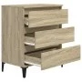 Sideboard aus Sonoma-Eichensperrholz, 60 x 35 x 70 cm von vidaXL, Sideboards - Ref: Foro24-823051, Preis: 59,23 €, Rabatt: %