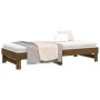 Removable sofa bed in honey brown pine wood 2x(80x200) cm by vidaXL, Beds and slatted bases - Ref: Foro24-823387, Price: 135,...