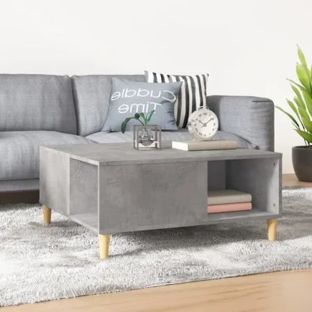 Concrete gray plywood coffee table 80x80x36.5 cm by vidaXL, Coffee table - Ref: Foro24-821096, Price: 47,77 €, Discount: %