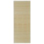 Rechteckiger natürlicher Bambusteppich 120 x 180 cm von vidaXL, Teppiche - Ref: Foro24-241334, Preis: 31,57 €, Rabatt: %