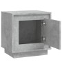 Bedside tables 2 pcs concrete gray wood 44x35x45 cm by vidaXL, Nightstands - Ref: Foro24-819845, Price: 50,25 €, Discount: %