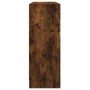 Aparador madera de ingeniería roble ahumado 91x28x75 cm de vidaXL, Aparadores - Ref: Foro24-823013, Precio: 97,04 €, Descuent...