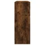 Smoked oak engineered wood sideboard 91x28x75 cm by vidaXL, Sideboards - Ref: Foro24-823013, Price: 101,01 €, Discount: %