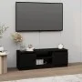 TV-Schrank mit Tür schwarz 102x30x36 cm von vidaXL, TV-Möbel - Ref: Foro24-823351, Preis: 57,64 €, Rabatt: %