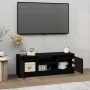 TV-Schrank mit Tür schwarz 102x30x36 cm von vidaXL, TV-Möbel - Ref: Foro24-823351, Preis: 57,64 €, Rabatt: %