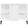 Waschbeckenunterschrank aus glänzend weißem Sperrholz, 80 x 33 x 60 cm von vidaXL, Badezimmerwaschtische - Ref: Foro24-821294...