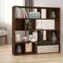 Estantería/divisor de espacios roble marrón 105x24x102 cm de vidaXL, Divisores de ambientes - Ref: Foro24-823252, Precio: 84,...