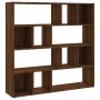 Estantería/divisor de espacios roble marrón 105x24x102 cm de vidaXL, Divisores de ambientes - Ref: Foro24-823252, Precio: 84,...