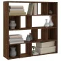 Regal/Raumteiler aus brauner Eiche, 105 x 24 x 102 cm von vidaXL, Raumteiler - Ref: Foro24-823252, Preis: 83,82 €, Rabatt: %