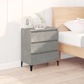 Concrete gray plywood sideboard 60x35x70 cm by vidaXL, Sideboards - Ref: Foro24-823052, Price: 50,99 €, Discount: %