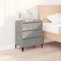 Concrete gray plywood sideboard 60x35x70 cm by vidaXL, Sideboards - Ref: Foro24-823052, Price: 51,70 €, Discount: %