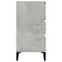 Concrete gray plywood sideboard 60x35x70 cm by vidaXL, Sideboards - Ref: Foro24-823052, Price: 51,70 €, Discount: %