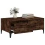 Smoked oak plywood coffee table 90x50x36.5 cm by vidaXL, Coffee table - Ref: Foro24-821121, Price: 47,96 €, Discount: %
