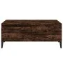 Smoked oak plywood coffee table 90x50x36.5 cm by vidaXL, Coffee table - Ref: Foro24-821121, Price: 47,96 €, Discount: %