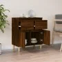 Sideboard aus braunem Eichensperrholz 60x35x70 cm von vidaXL, Sideboards - Ref: Foro24-819683, Preis: 60,94 €, Rabatt: %