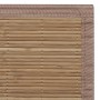 Rectangular brown bamboo rug 80 x 200 cm by vidaXL, Rugs - Ref: Foro24-241337, Price: 35,90 €, Discount: %