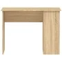 Schreibtisch aus Sonoma-Eichensperrholz, 100 x 55 x 75 cm von vidaXL, Schreibtische - Ref: Foro24-823027, Preis: 70,86 €, Rab...