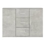 Aparador de madera contrachapada gris hormigón 91x29,5x65 cm de vidaXL, Aparadores - Ref: Foro24-823346, Precio: 82,63 €, Des...