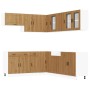 Mueble de cocina Porto 11 piezas artesanal roble