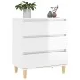 Bright white plywood sideboard 60x35x70 cm by vidaXL, Sideboards - Ref: Foro24-823042, Price: 83,38 €, Discount: %