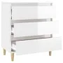 Bright white plywood sideboard 60x35x70 cm by vidaXL, Sideboards - Ref: Foro24-823042, Price: 83,38 €, Discount: %
