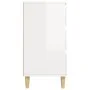 Bright white plywood sideboard 60x35x70 cm by vidaXL, Sideboards - Ref: Foro24-823042, Price: 83,38 €, Discount: %