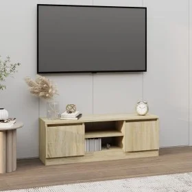 TV cabinet with Sonoma oak door 102x30x36 cm by vidaXL, TV Furniture - Ref: Foro24-823353, Price: 63,88 €, Discount: %