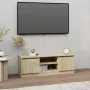 Mueble de TV con puerta roble Sonoma 102x30x36 cm de vidaXL, Muebles TV - Ref: Foro24-823353, Precio: 63,88 €, Descuento: %