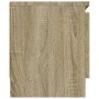 Mueble de TV con puerta roble Sonoma 102x30x36 cm de vidaXL, Muebles TV - Ref: Foro24-823353, Precio: 61,59 €, Descuento: %